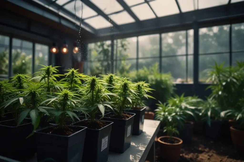 Richtiges Gießen von Cannabis Ein essentieller Guide für optimales Pflanzenwachstum
