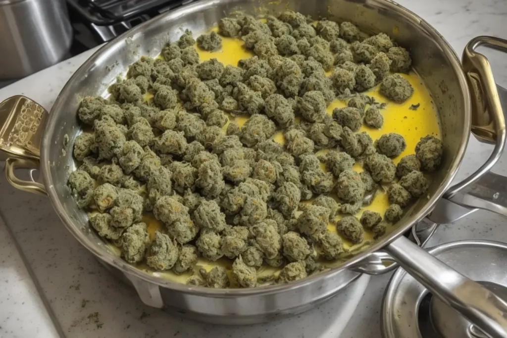 Cannabis-Butter herstellen: Ein einfaches Rezept und Anleitung