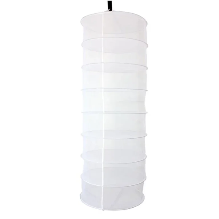 Lighthouse Trockennetz - 8 Ebenen, Ø 55 cm, Weiß