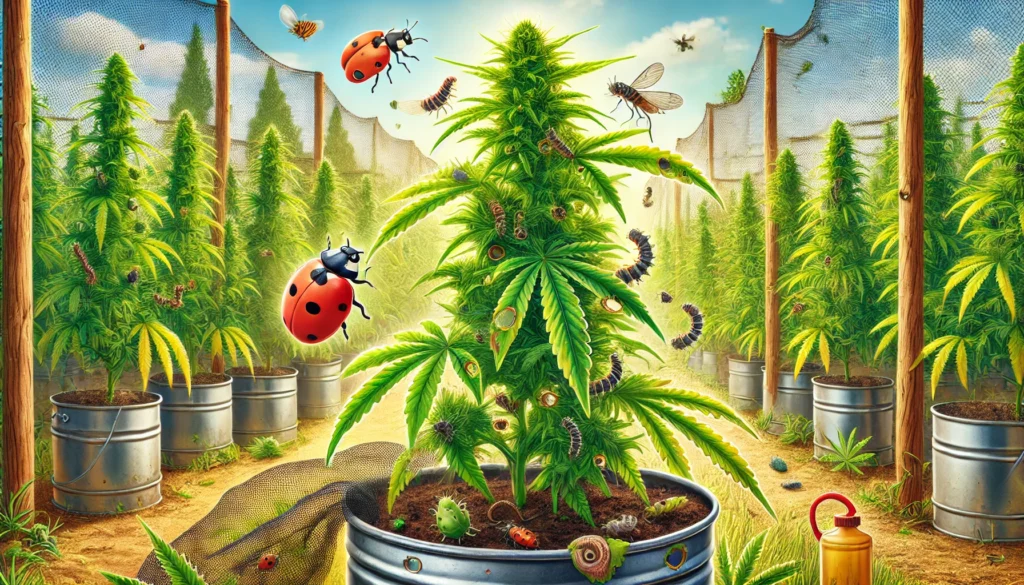 Schädlinge beim Cannabis Outdoor-Grow So schützt du deine Pflanzen im Freien